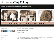 Tablet Screenshot of krzywcza.eu